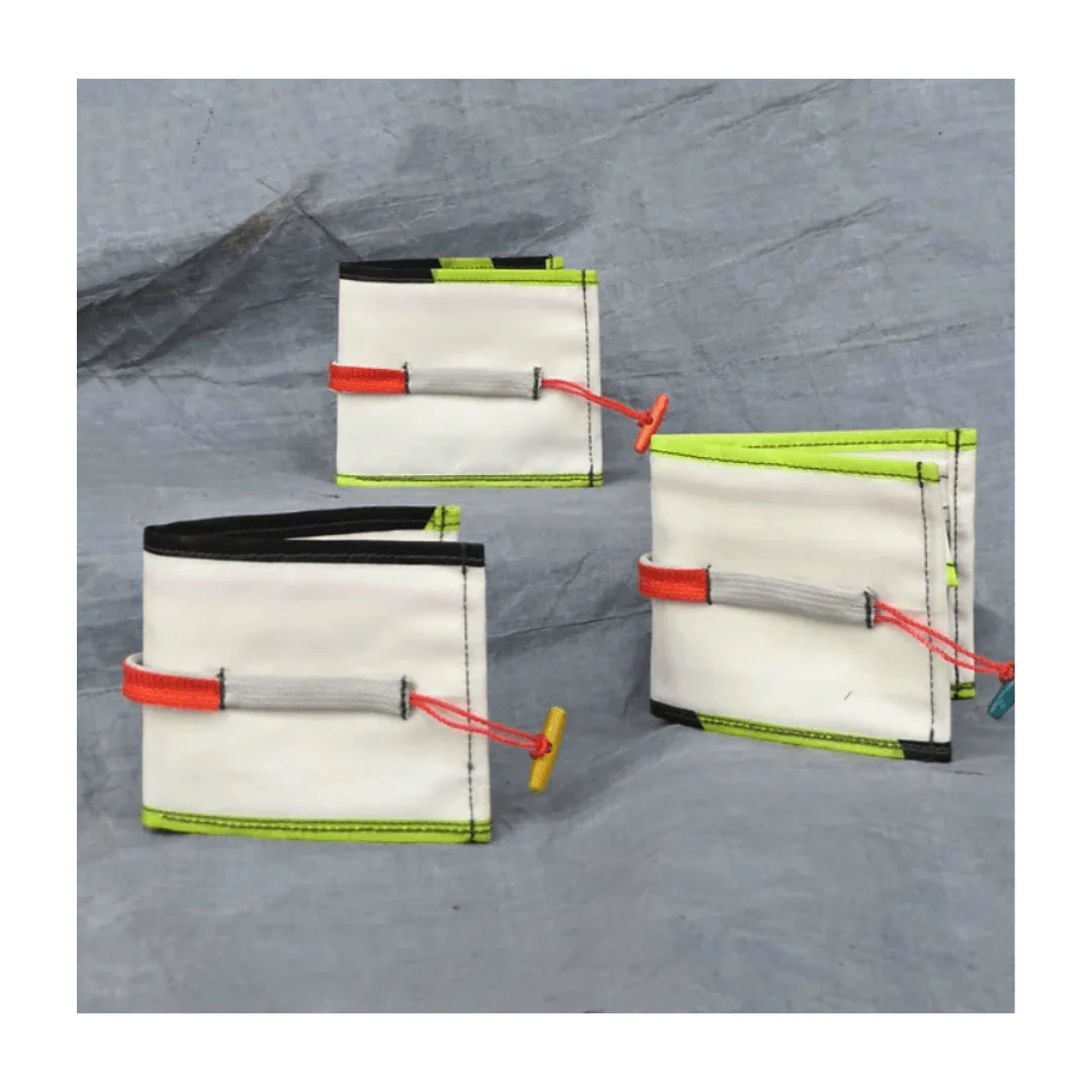 100% Upcycled Bag - Mussel Wallet - Image 3