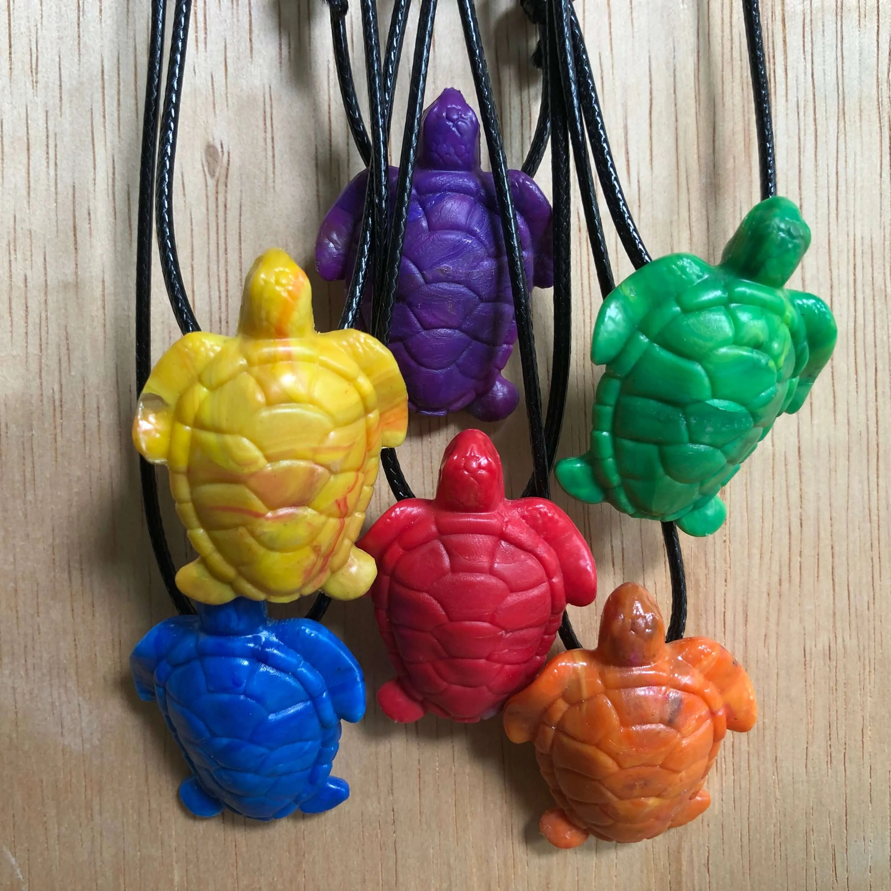 100% Upcycled Sea Turtle Necklace - Image 5