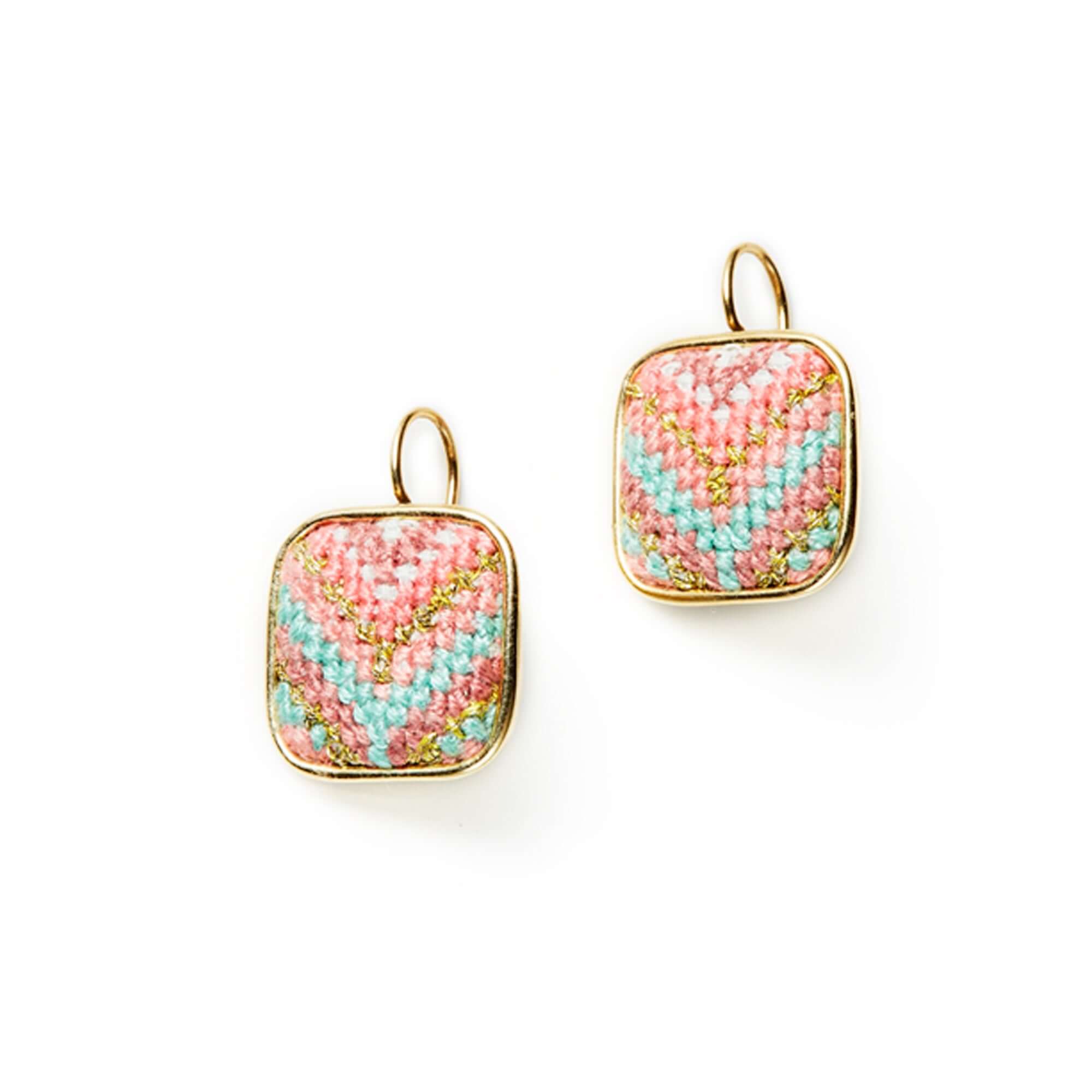 California Dreaming Square Statement Earrings (PRE ORDER) - Image 3