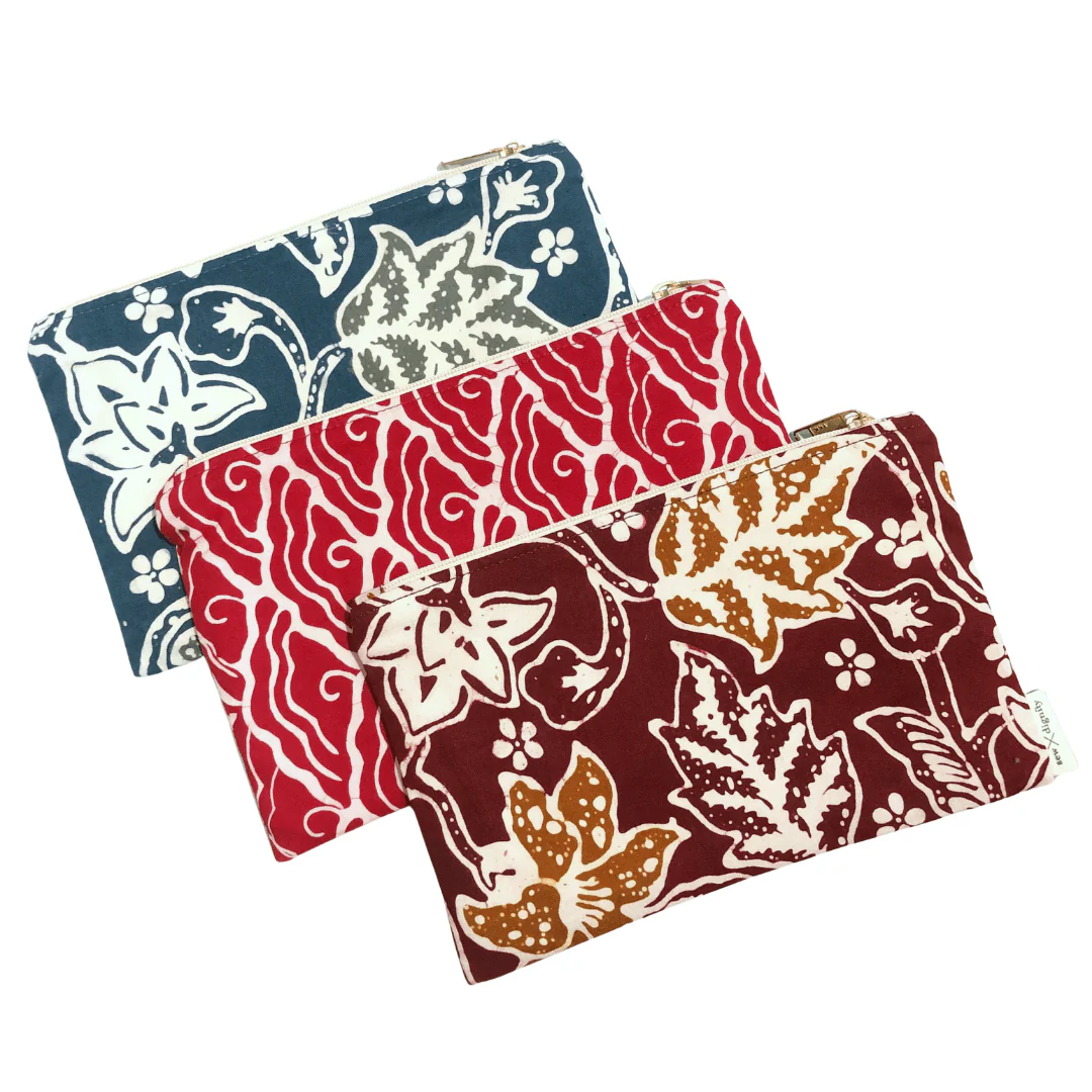Dignity: Batik Flat Pouch - Image 6