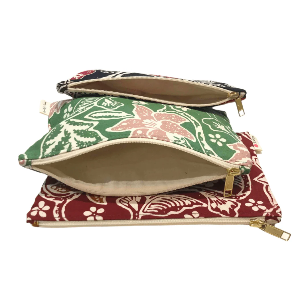 Dignity: Batik Flat Pouch - Image 8