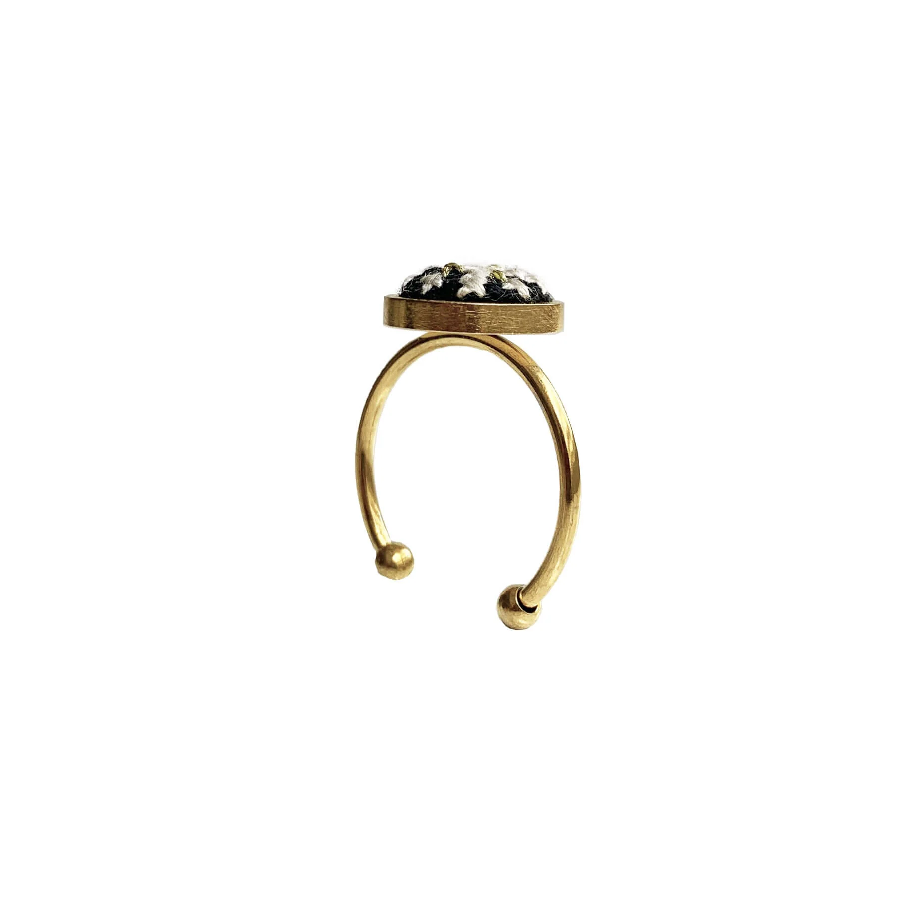 Dolphin Ring - Arabesque Black - Image 2