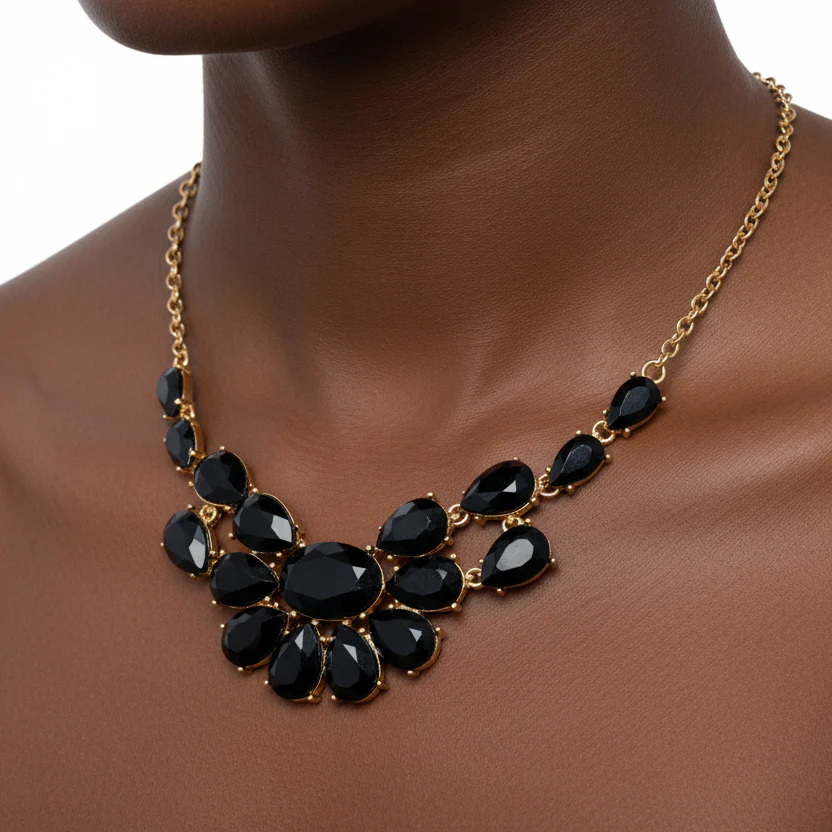 Flower Statement Necklace
