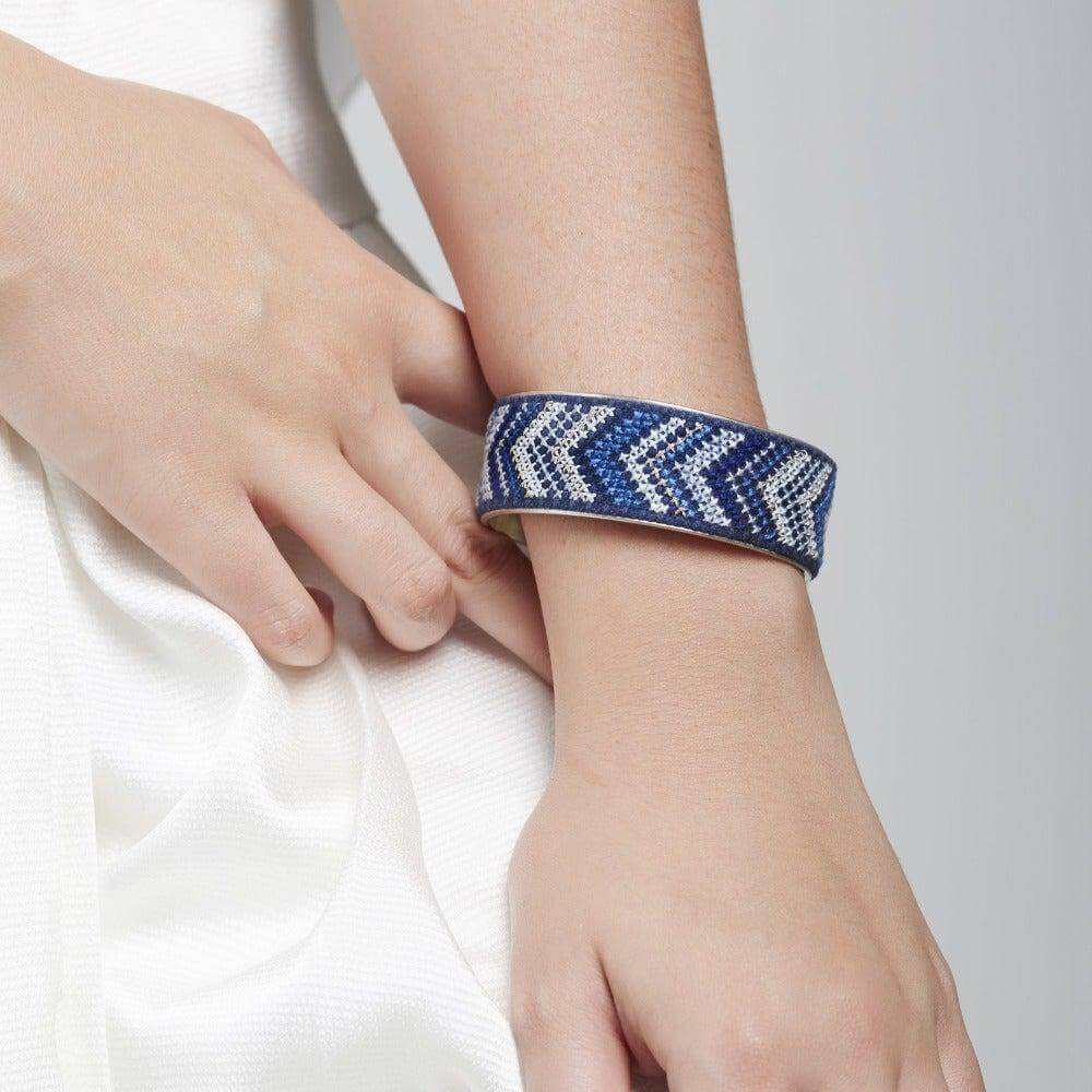 GLOW Arabesque Gold-Plated Bold Bangle (PRE-ORDER) - Image 3