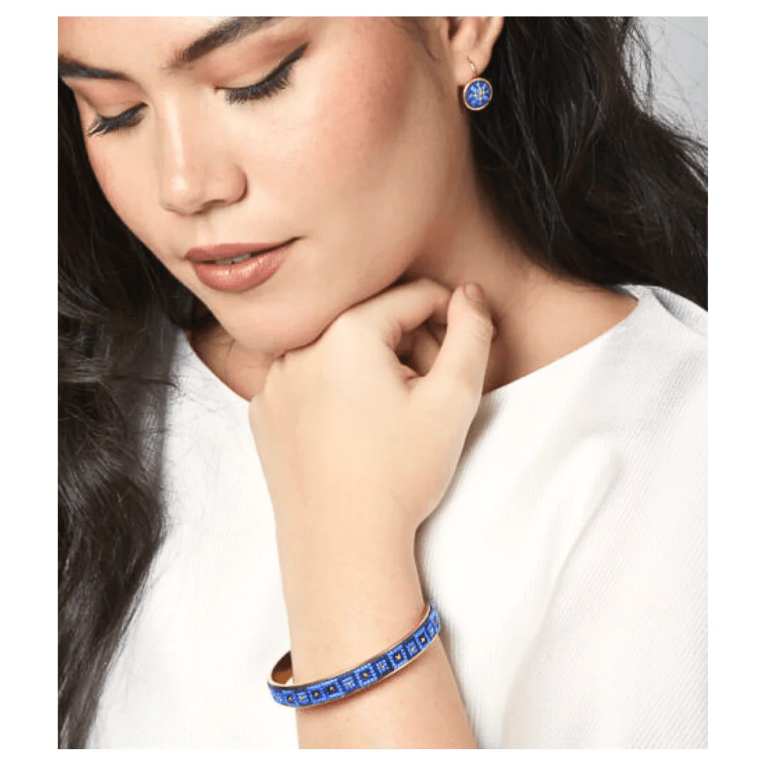 GLOW Arabesque Gold-Plated Slim Bangle (PRE-ORDER) - Image 3