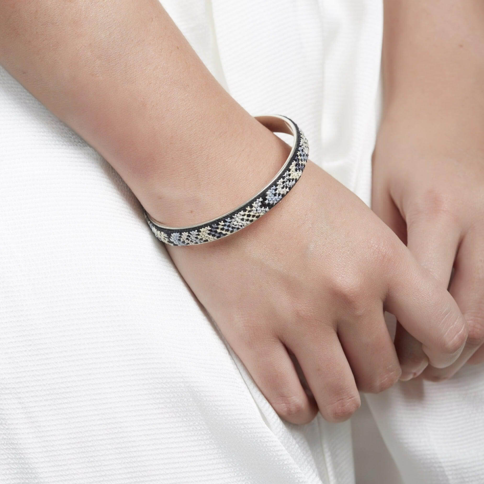 GLOW Nuusum Gold-Plated Slim Bangle (PRE-ORDER) - Image 3