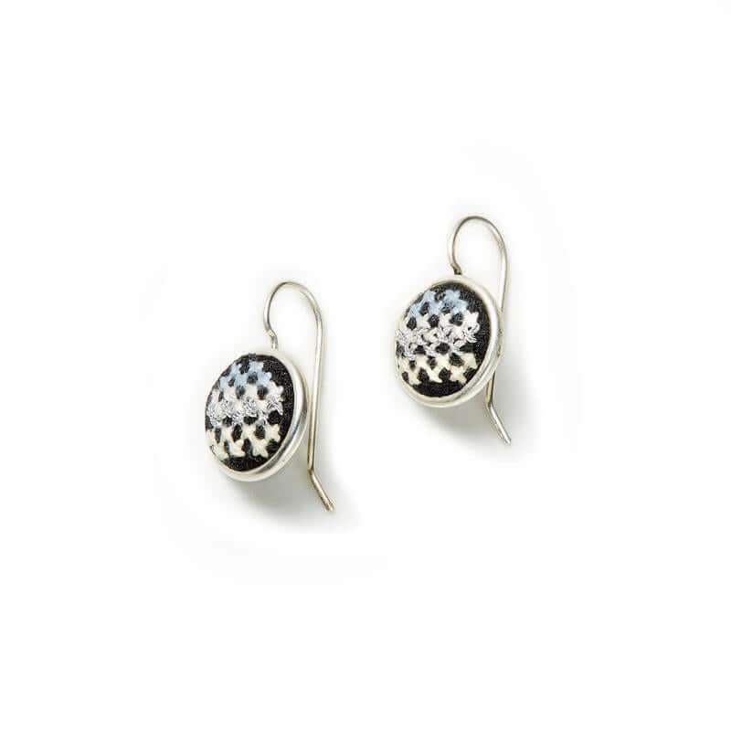 GLOW Nuusum Silver-Plated Dainty Earrings - Image 4