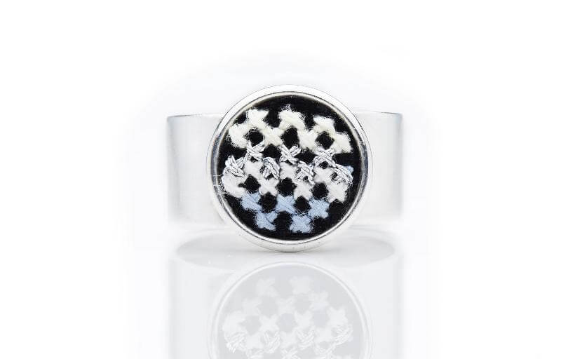 GLOW Nuusum Silver-Plated Ring - Image 4