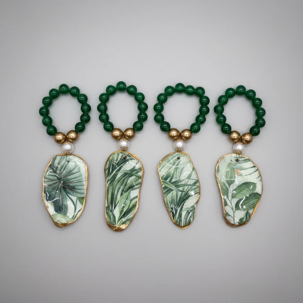 Lavish Lifestyle - Oyster Napkin Holders (Set of 4) - Image 4