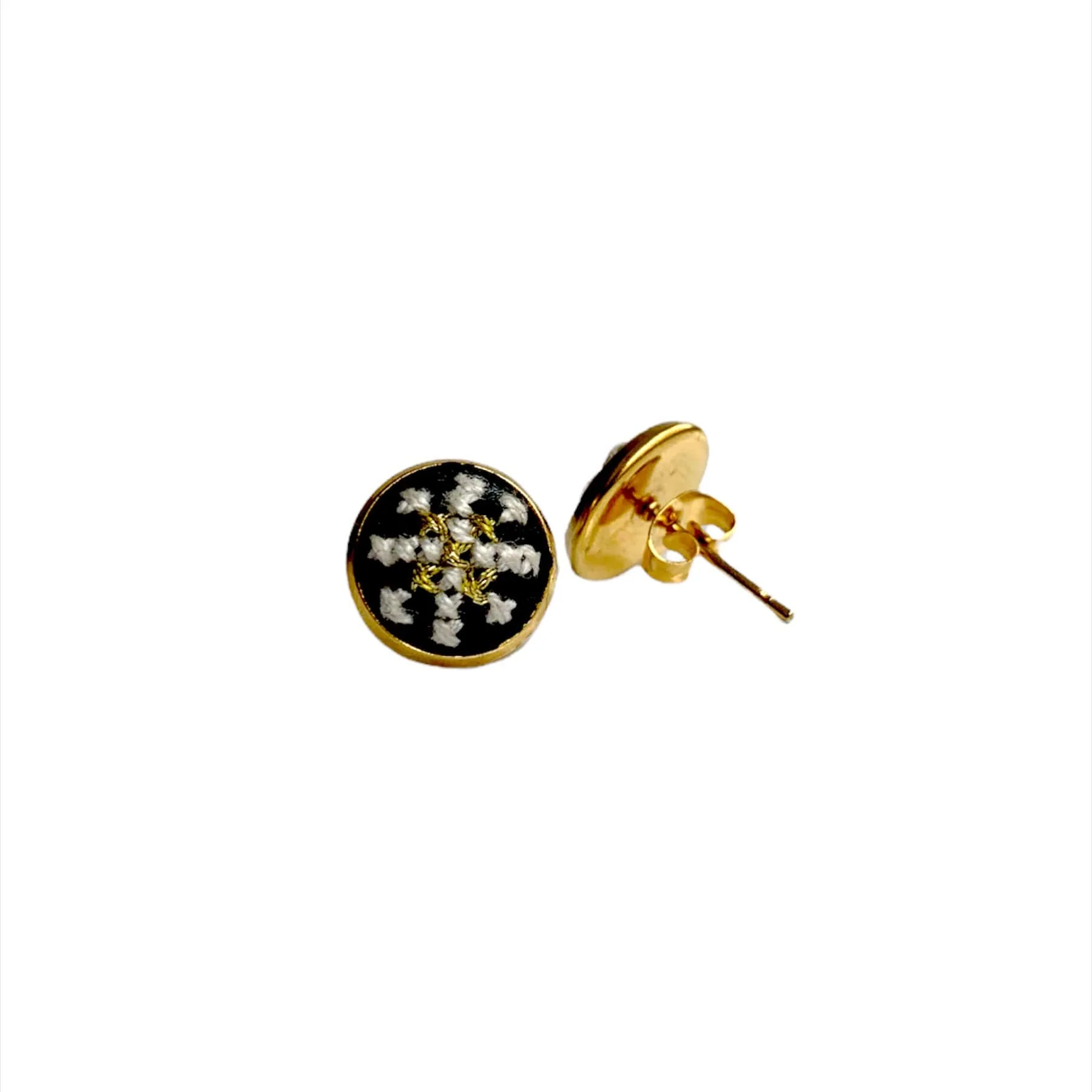 Mahi Mahi Studs - Arabesque Black - Image 2