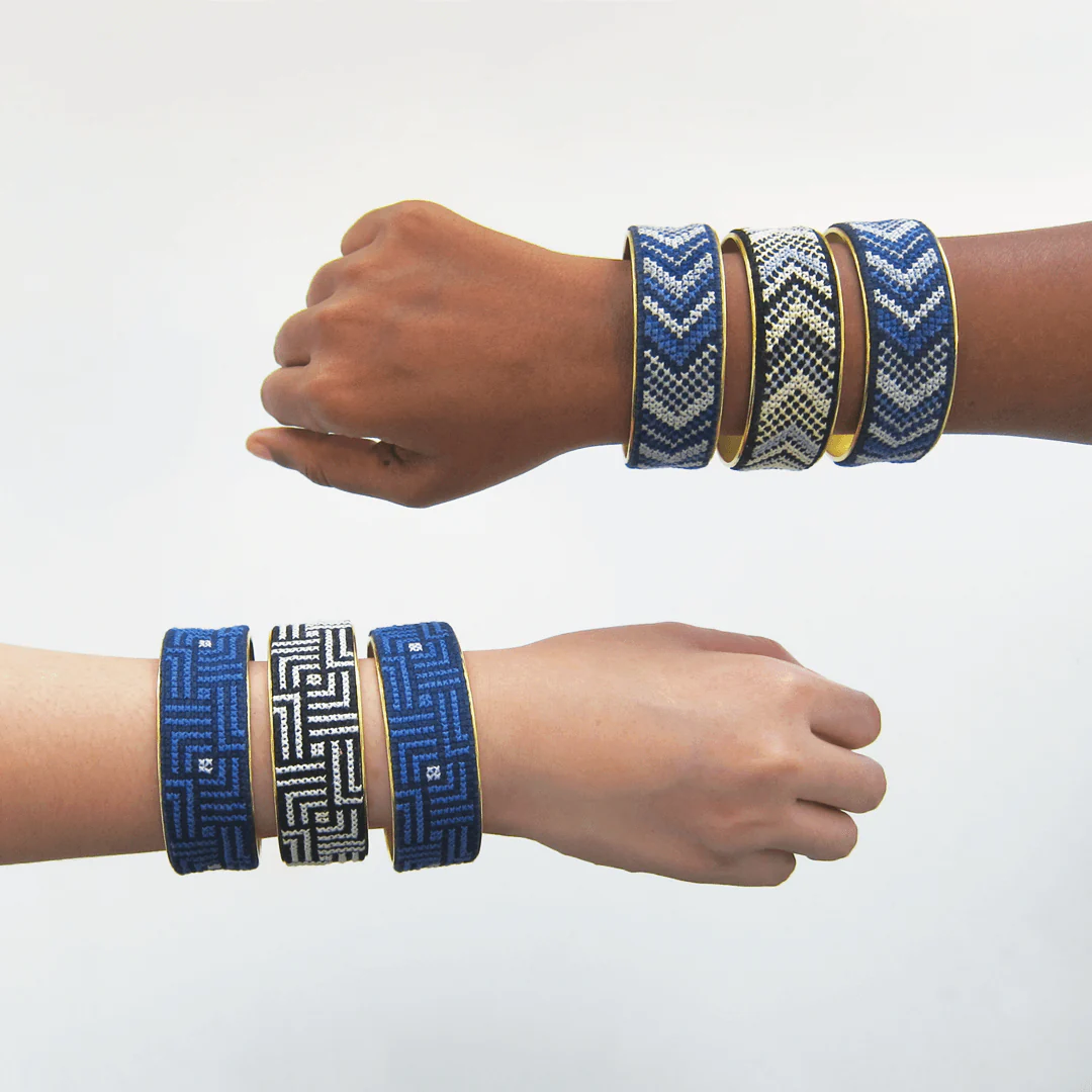 Nuusum Gold-Plated Bold Bangle - Image 3