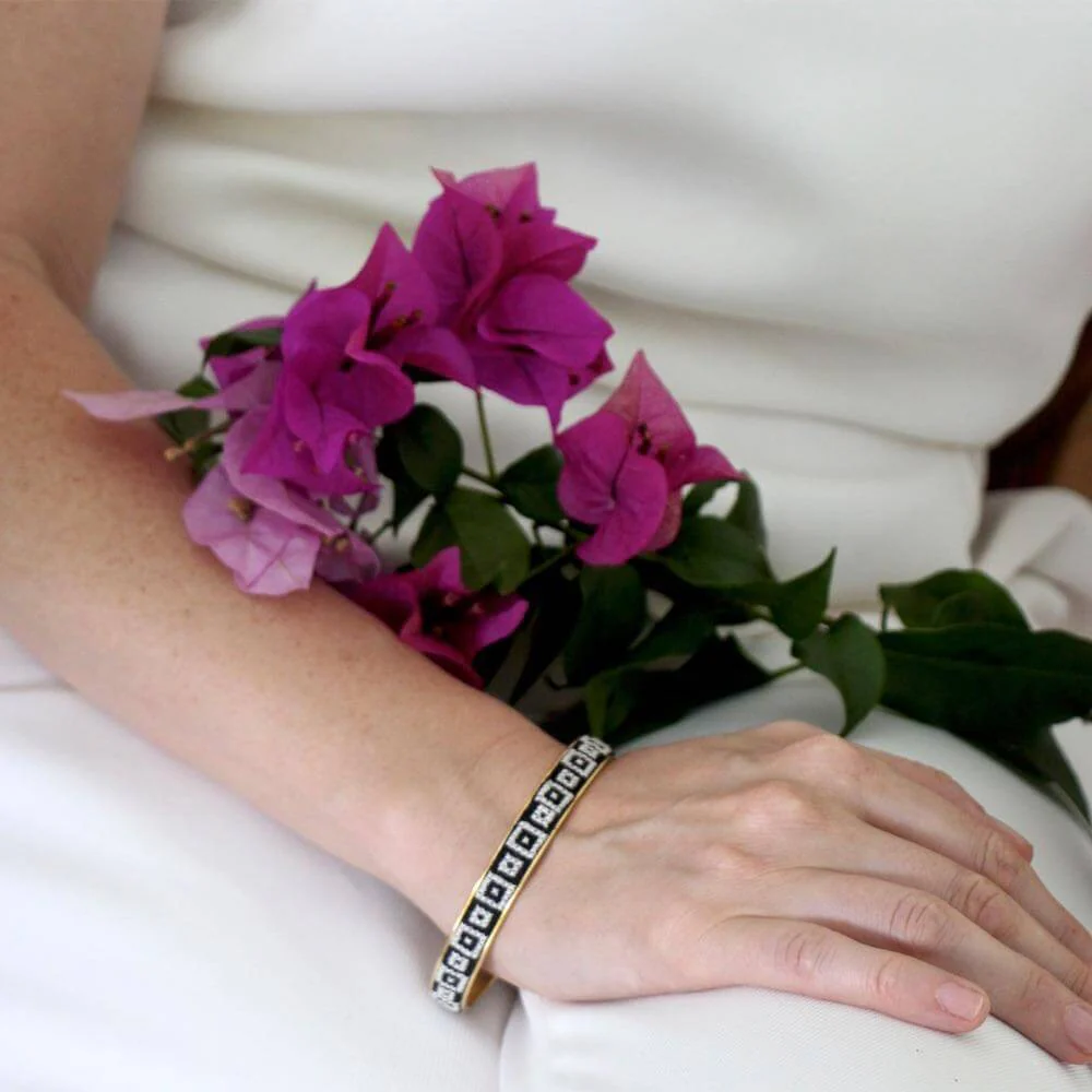 Nuusum Silver-Plated Slim Bangle - Image 3