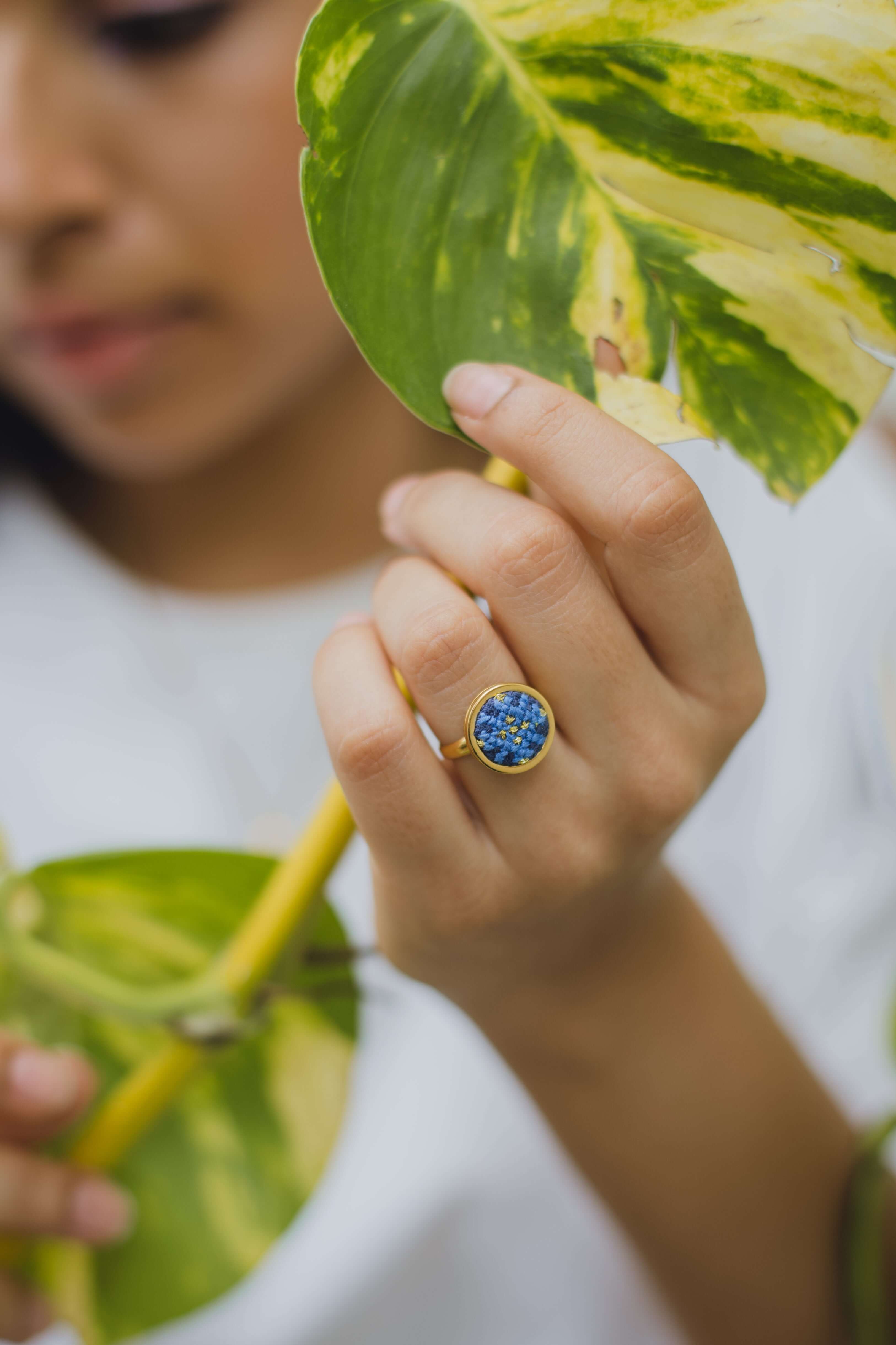 Puffy Ring - Arabesque Blue - Image 3