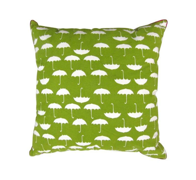 Umbrella Screen Printed Cushion